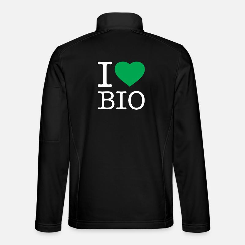 I love Bio Unisex Softshelljacke