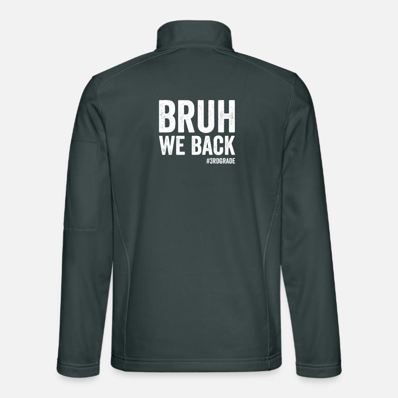 Frère, nous sommes de retour, 3e année, première école Veste en tissu softshell Unisexe