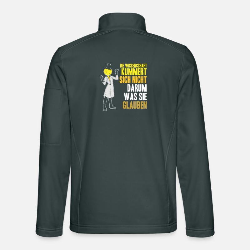 Chimie Chimiste Professeur de chimie Drôle de science Veste en tissu softshell Unisexe