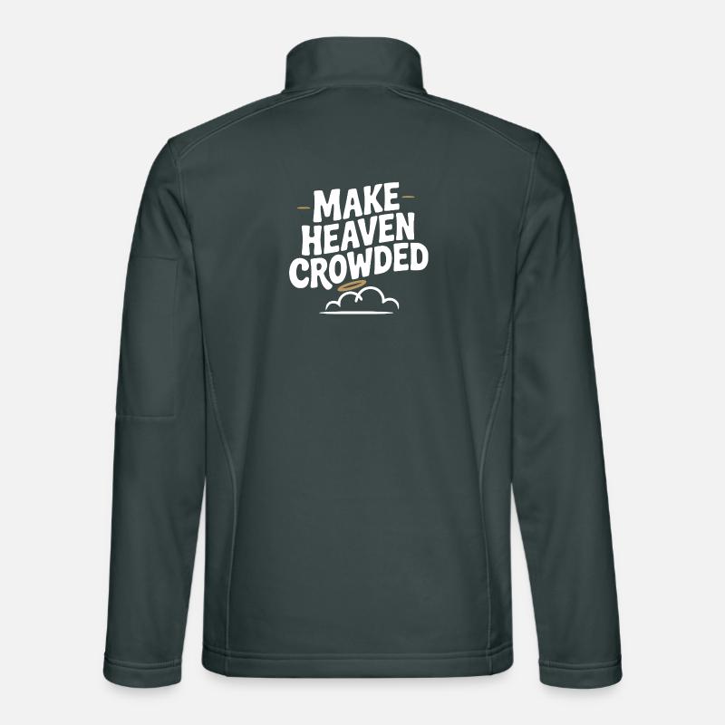 Make Heaven Crowed Unisex Softshell Jacket