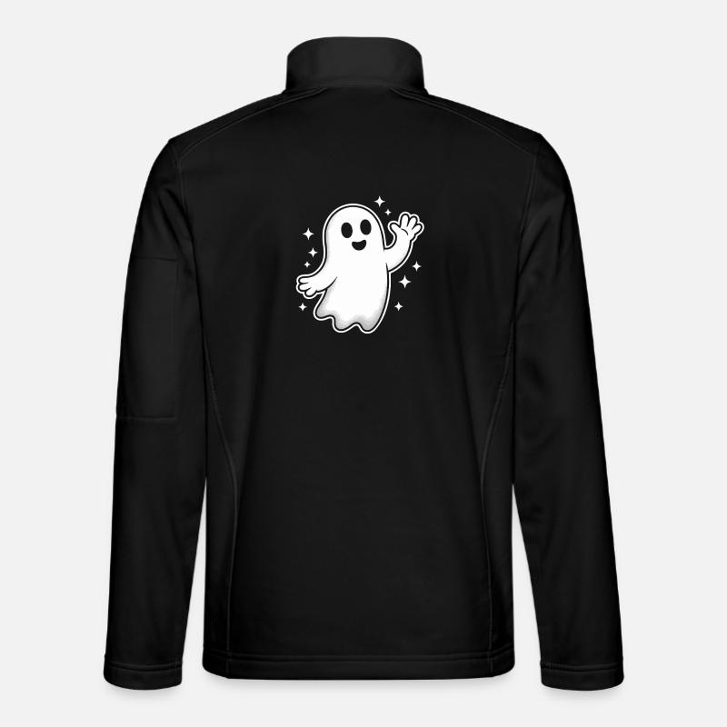 Scary Halloween Design - Unisex Softshelljacke - Schwarz