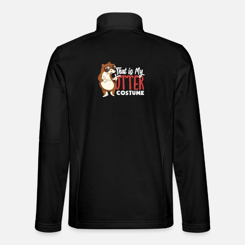 Déguisement de loutre de mer - Veste en tissu softshell Unisexe - noir