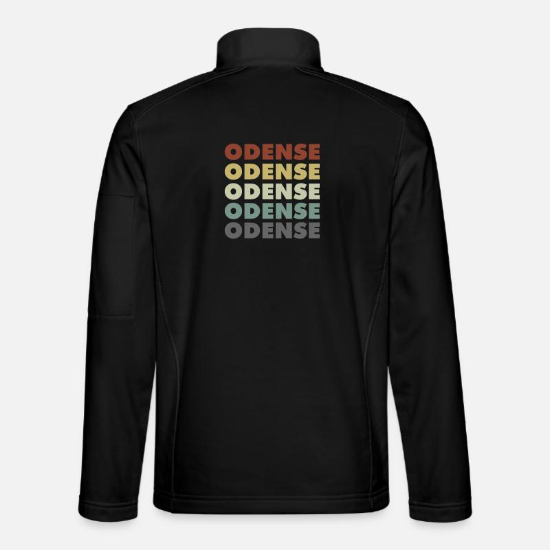 Odense - Denmark - Denmark - Scandinavia - Unisex Softshell Jacket - black