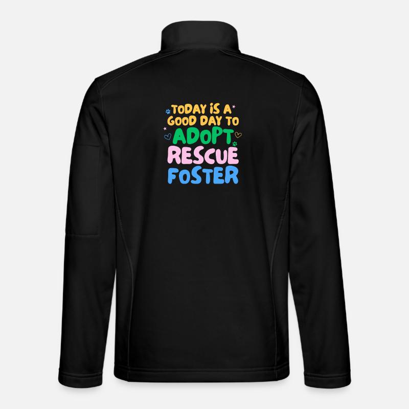 ADOPTIEREN SIE DON'T SHOP Unisex Softshelljacke
