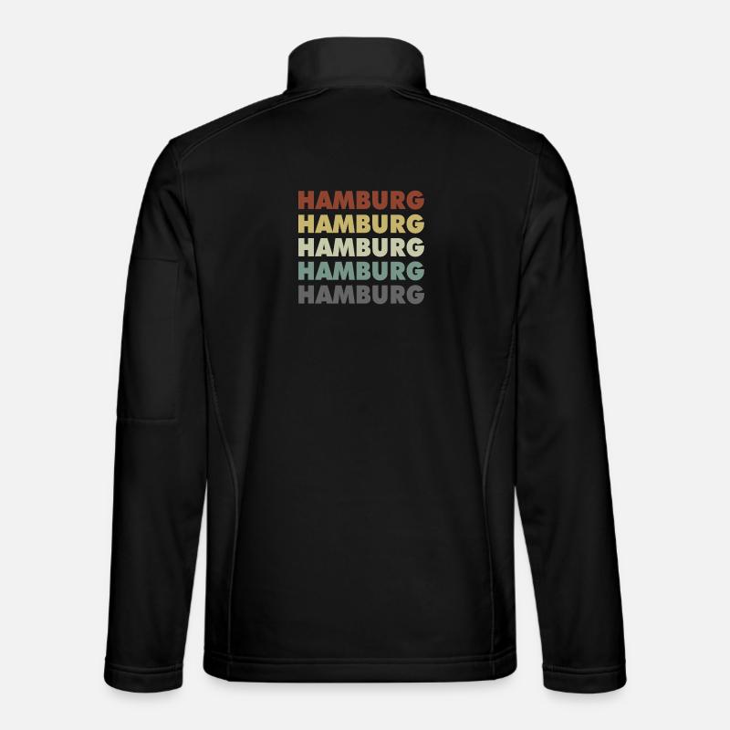 Hamburg - Hanseatic City - Germany - Germany - Unisex Softshell Jacket - black