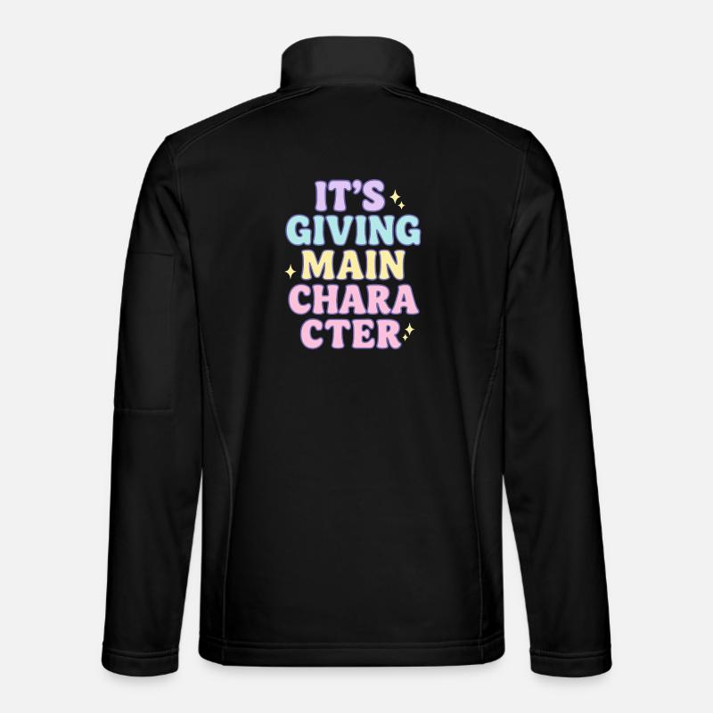 Main-Character-Vibes Unisex Softshelljacke