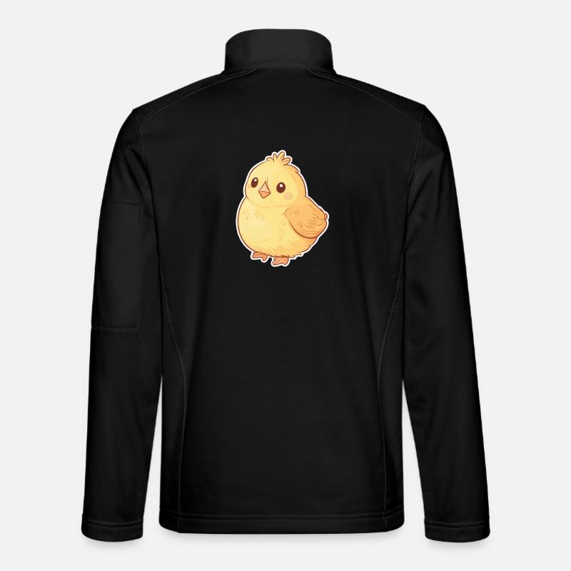 Küken - Unisex Softshelljacke - Schwarz