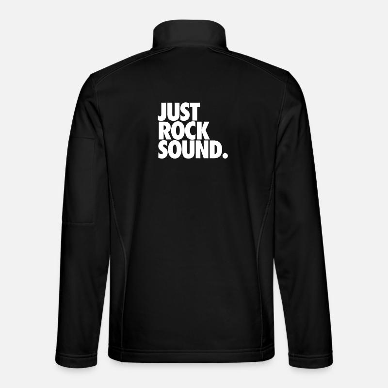 Juste du son rock - Veste en tissu softshell Unisexe - noir
