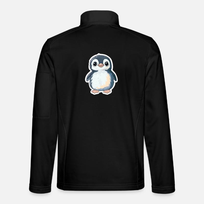 Penguin - Unisex Softshell Jacket - black