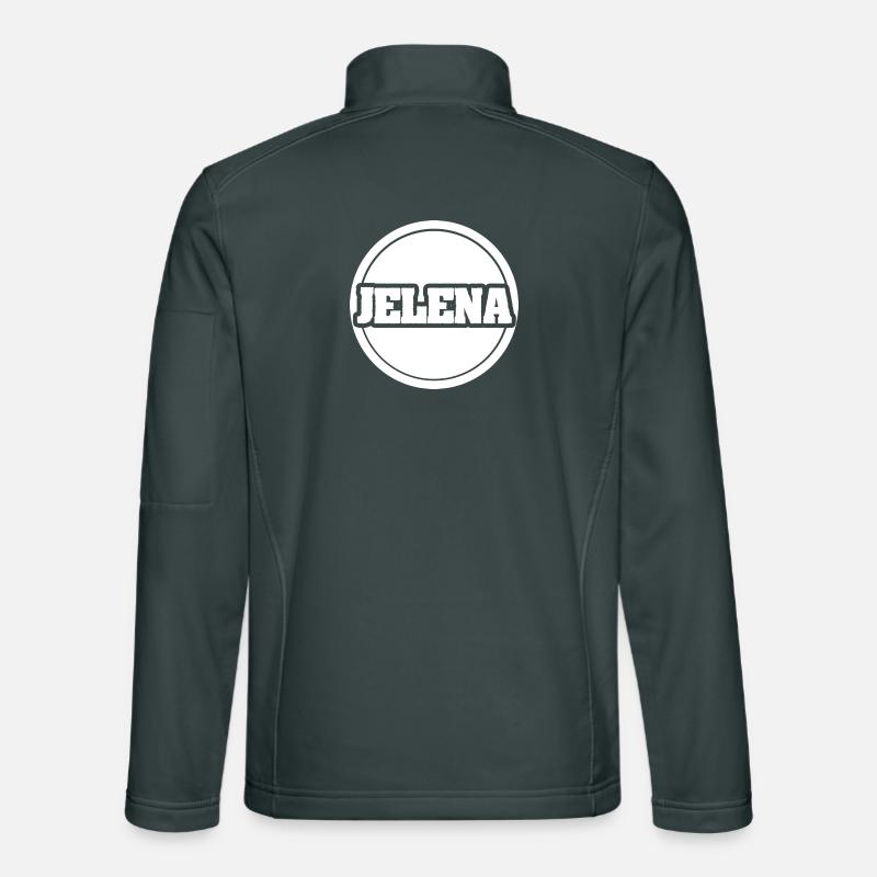 Jelena as a given name Unisex Softshell Jacket