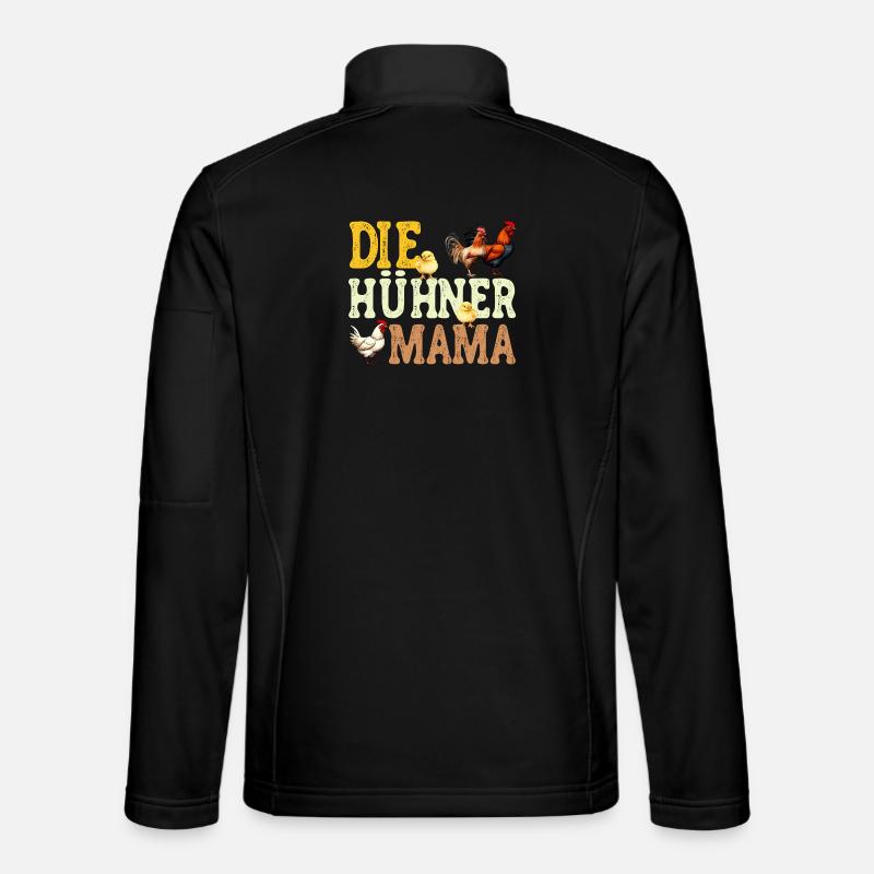Die Hühner Mama Muttertag Mutterschaft Mama Unisex Softshelljacke