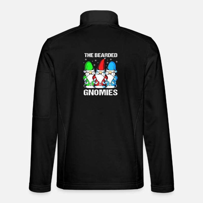 Gnome Bart - Unisex Softshell Jacket - black