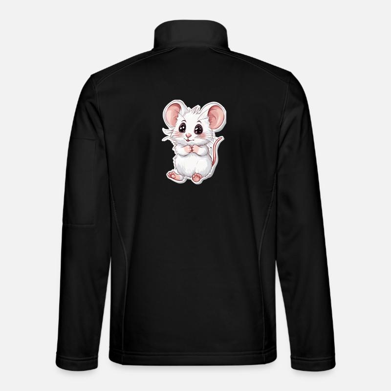 mouse - Unisex Softshell Jacket - black