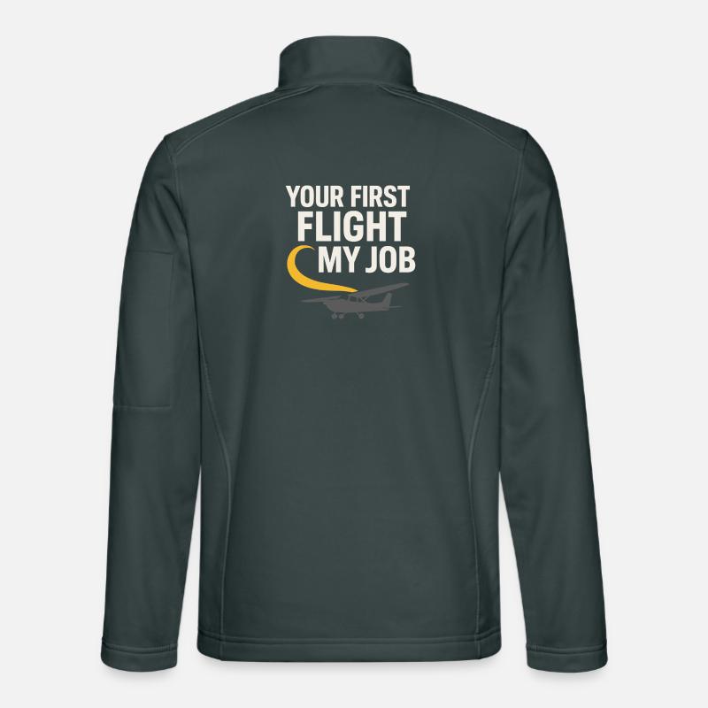 Flight Instructor Cfi Pilot Aviation Instructor Unisex Softshell Jacket