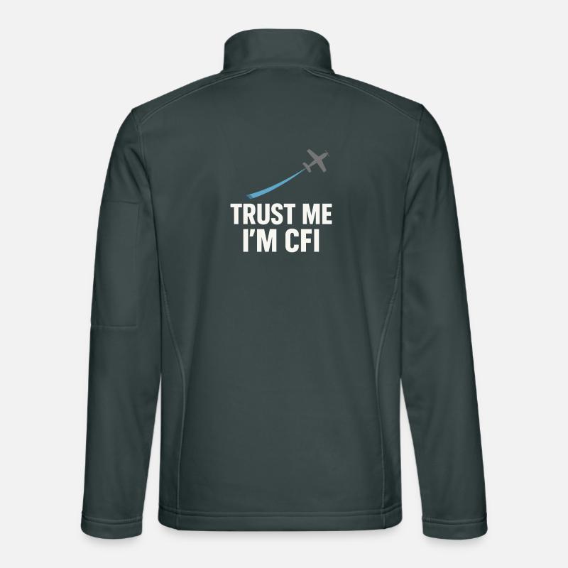 Flight Instructor Cfi Pilot Aviation Instructor Unisex Softshell Jacket
