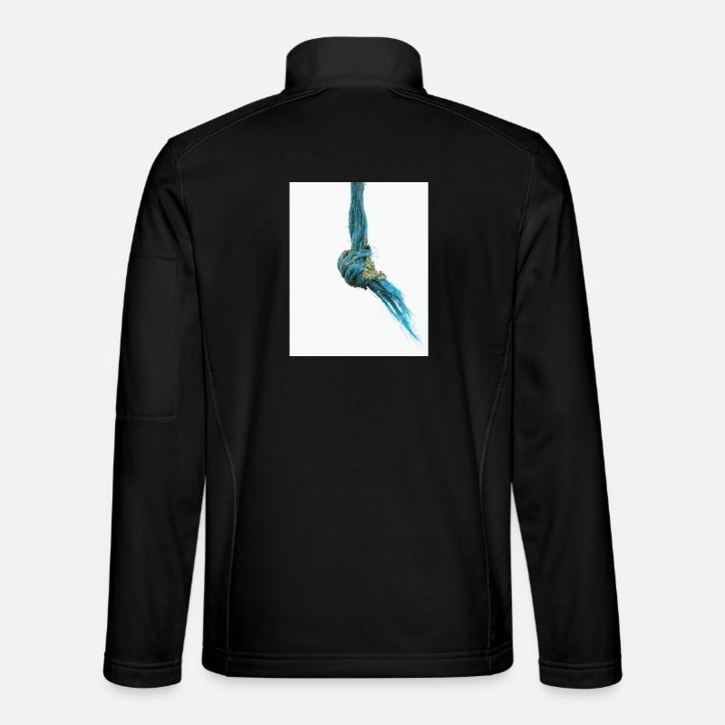 I'm a frayed knot - Unisex Softshell Jacket - black