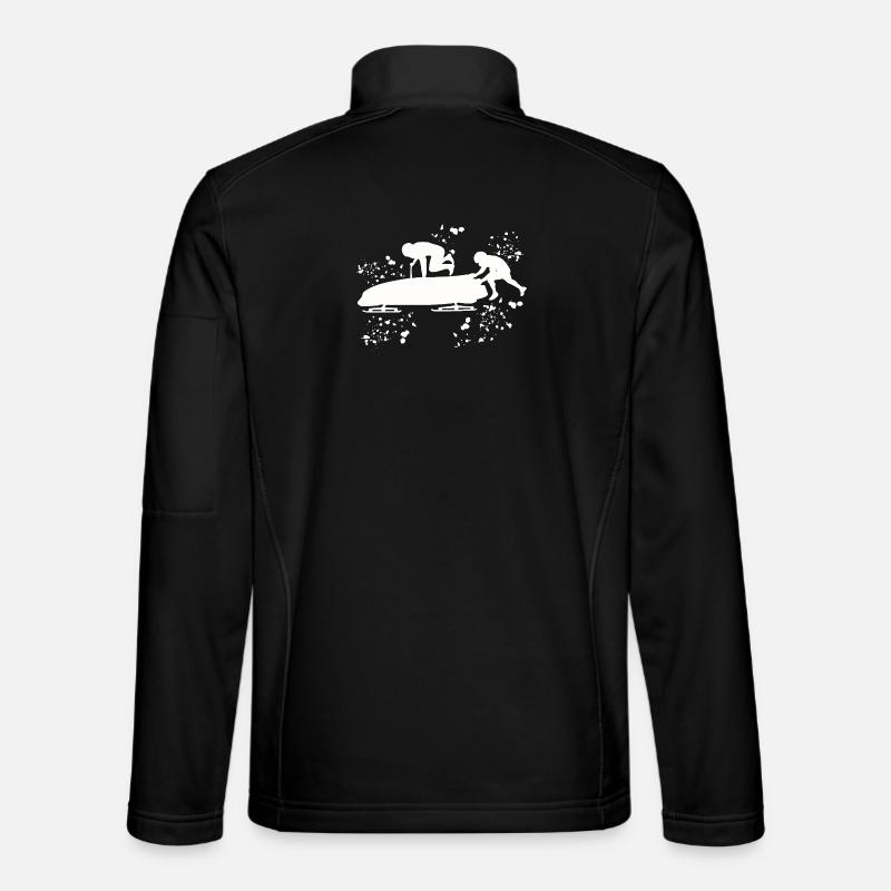 Bob Team Anschieber Bob - Unisex Softshelljacke - Schwarz
