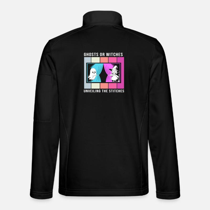 Halloween Gender Reveal - Unisex Softshell Jacket - black