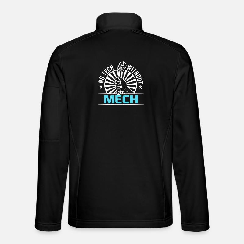 Mechanical Engineering Maschinenbauer Ingenieur - Unisex Softshelljacke - Schwarz