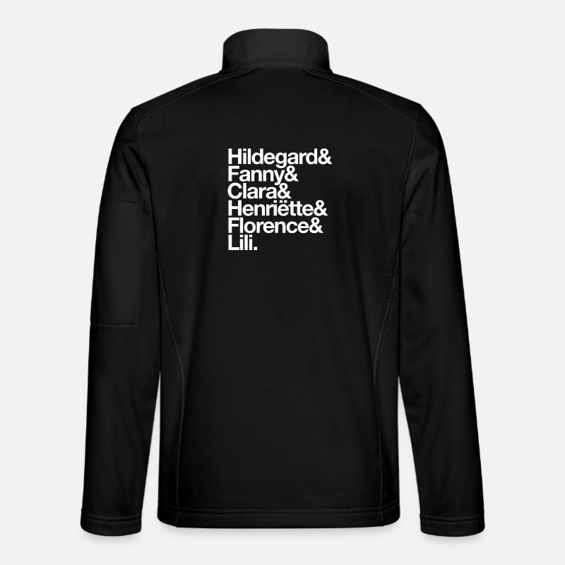 Komponistinnen - Unisex Softshelljacke - Schwarz