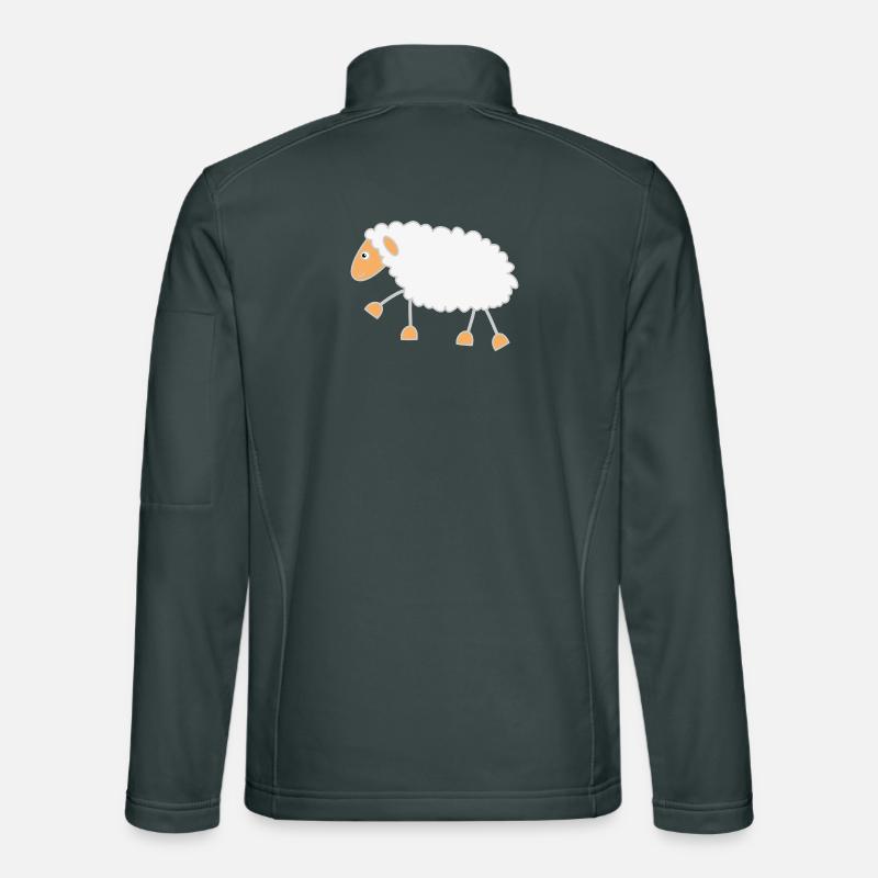 Drôle de mouton Veste en tissu softshell Unisexe