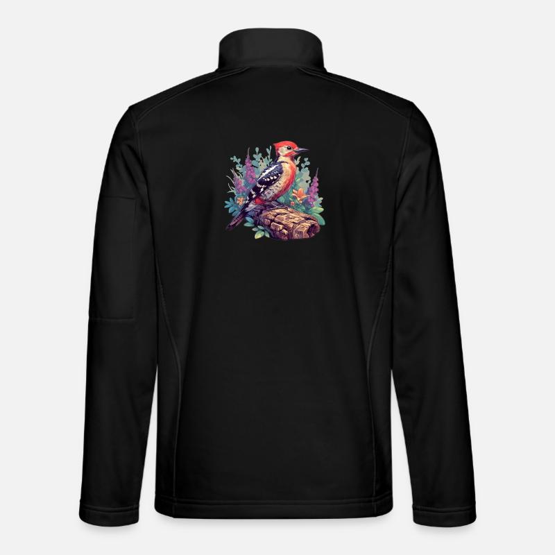 Spechte Specht Unisex Softshelljacke