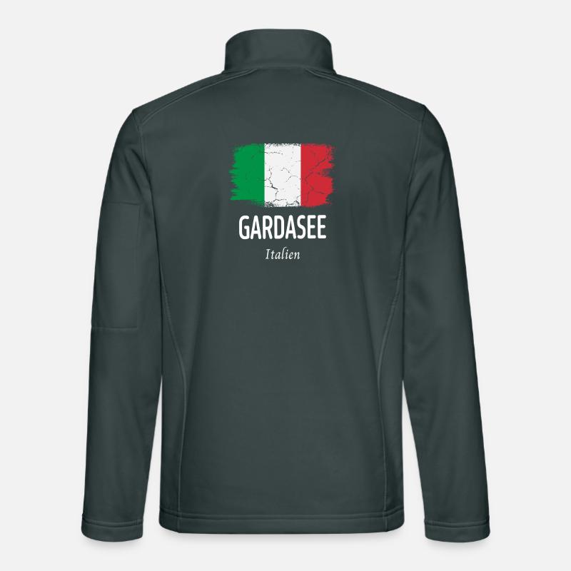Lac de Garde Veste en tissu softshell Unisexe