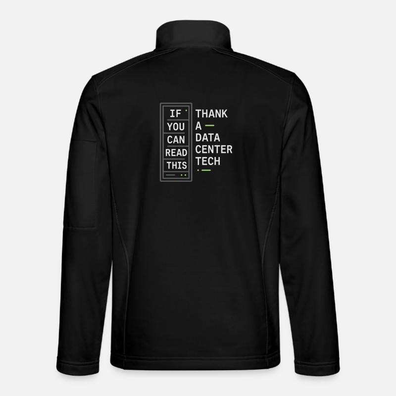 Netzwerkinfrastruktur Rack- Und Stack-ingenieur - Unisex Softshelljacke - Schwarz
