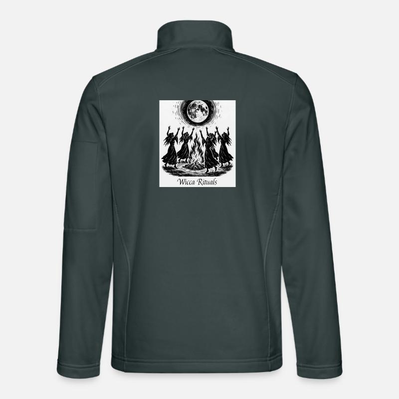 Wicca-Rituale Unisex Softshelljacke