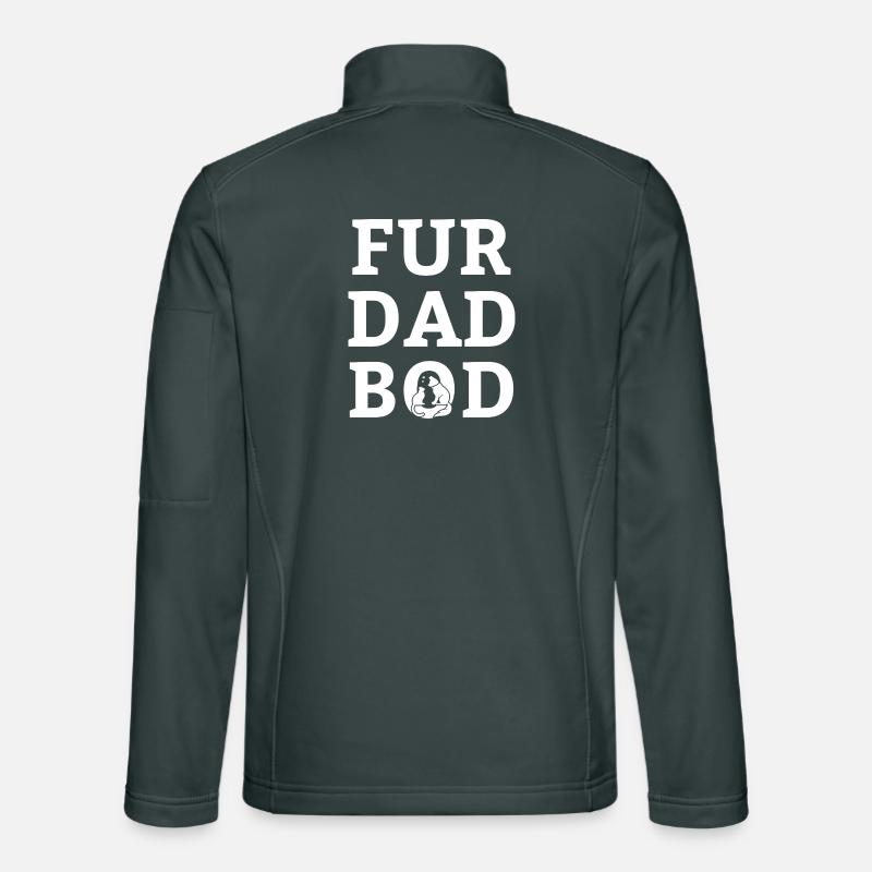 Pour Dad Bod Veste en tissu softshell Unisexe