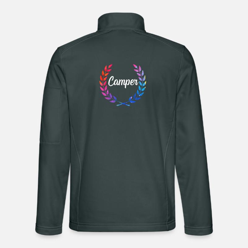 Camper Color Laurel Logo Unisex Softshell Jacket