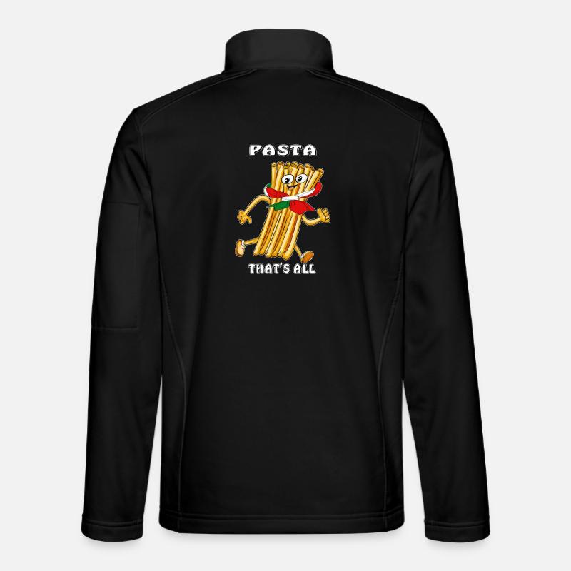 DES PÂTES, C’EST TOUT - Veste en tissu softshell Unisexe - noir
