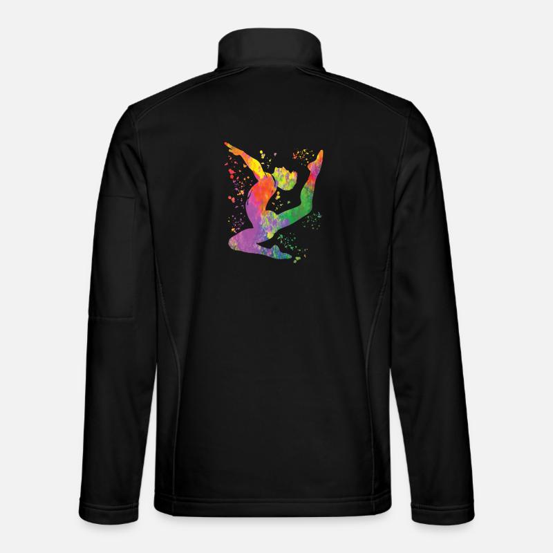 Turner Boden Kunstturnen - Unisex Softshelljacke - Schwarz