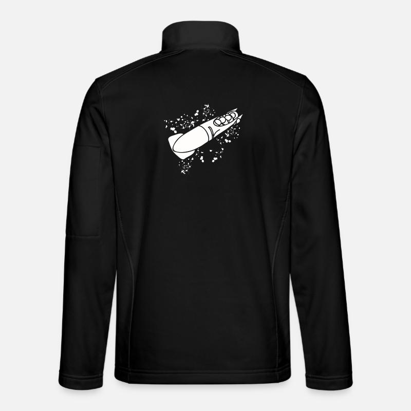 Bobsleigh Bobsleigh Bobsleigh à quatre - Veste en tissu softshell Unisexe - noir