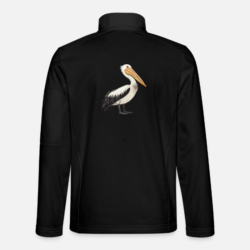 Pelikane Pelikan - Unisex Softshelljacke - Schwarz