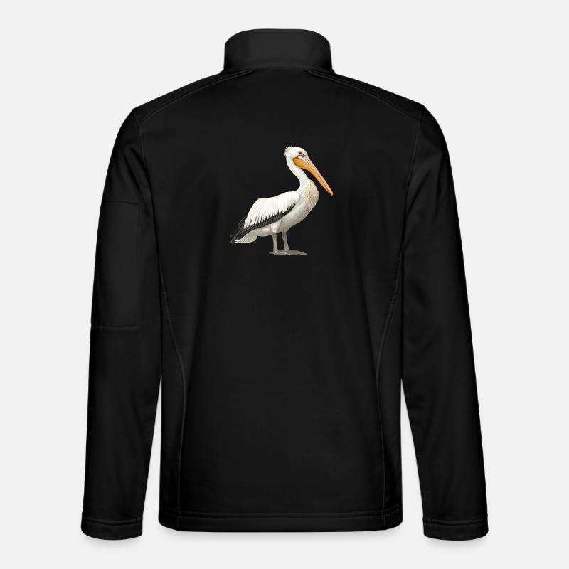 Pelikane Pelikan - Unisex Softshelljacke - Schwarz