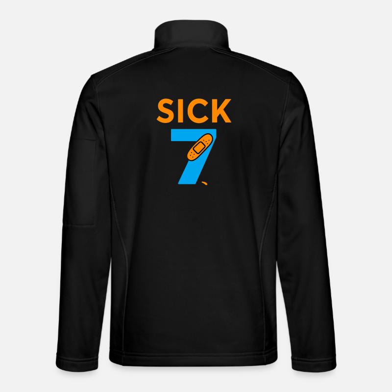Sick Seven Meme Tee Six Seven - Unisex Softshell Jacket - black