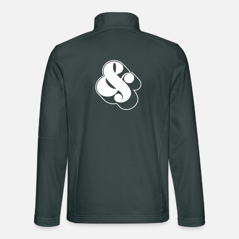 Et-Zeichen & – Funky Swag Symbol Design Unisex Softshelljacke