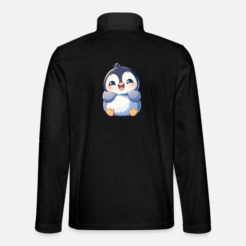 Penguins Penguin - Unisex Softshell Jacket - black