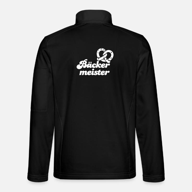Master baker - Unisex Softshell Jacket - black