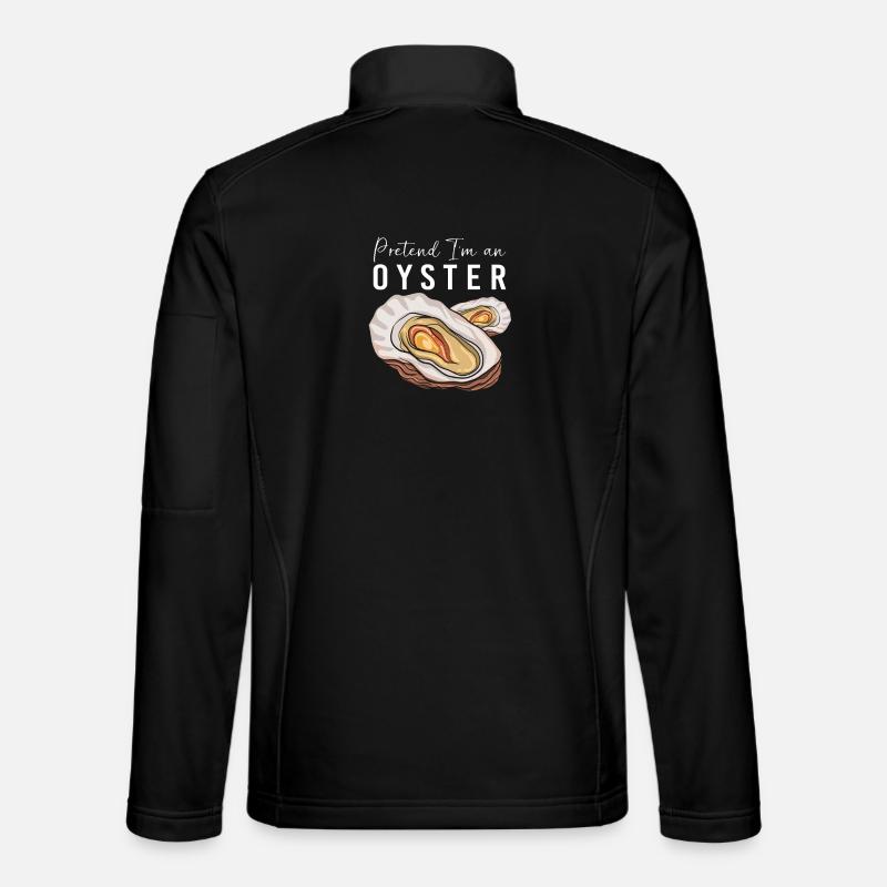 Oysters - Unisex Softshell Jacket - black