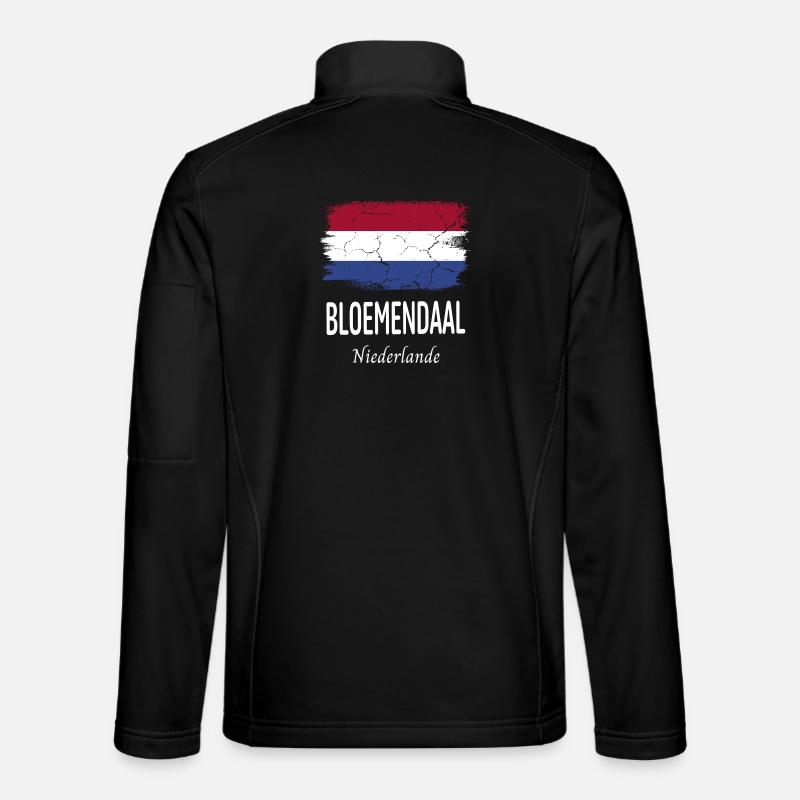 Bloemendaal - Unisex Softshelljacke - Schwarz