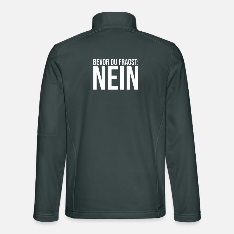 Before you ask: No! Unisex Softshell Jacket