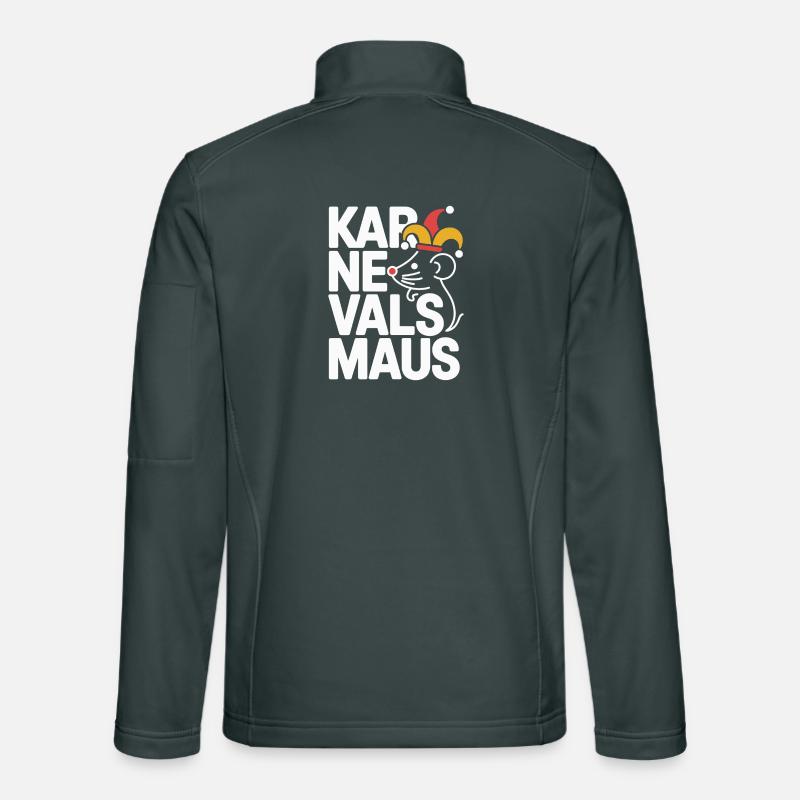 Souris de carnaval Souris de Cologne Souris de carnaval Veste en tissu softshell Unisexe