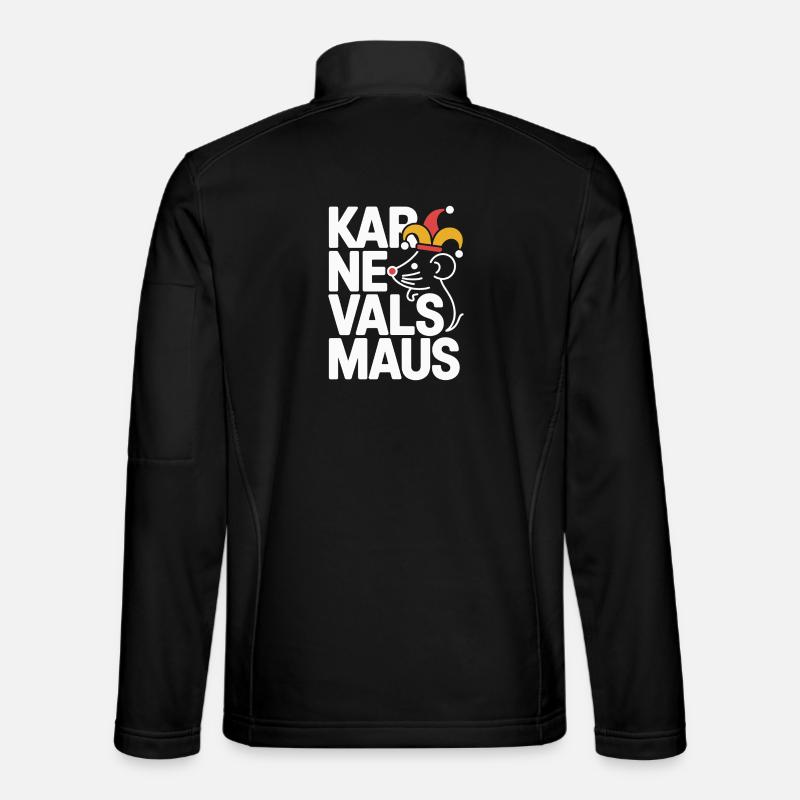 Souris de carnaval Souris de Cologne Souris de carnaval Veste en tissu softshell Unisexe