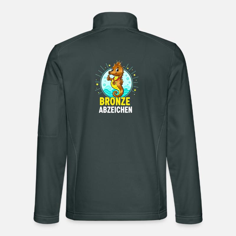 Bronze Badge Swimming Course Passed Unisex Softshell Jacket