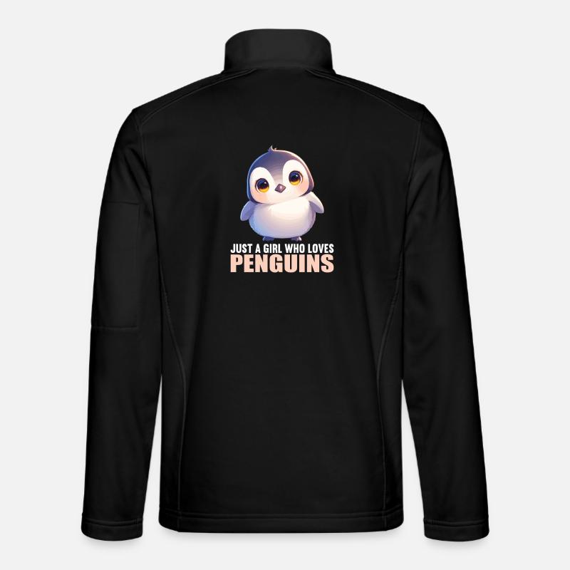 Penguins Penguin - Unisex Softshell Jacket - black