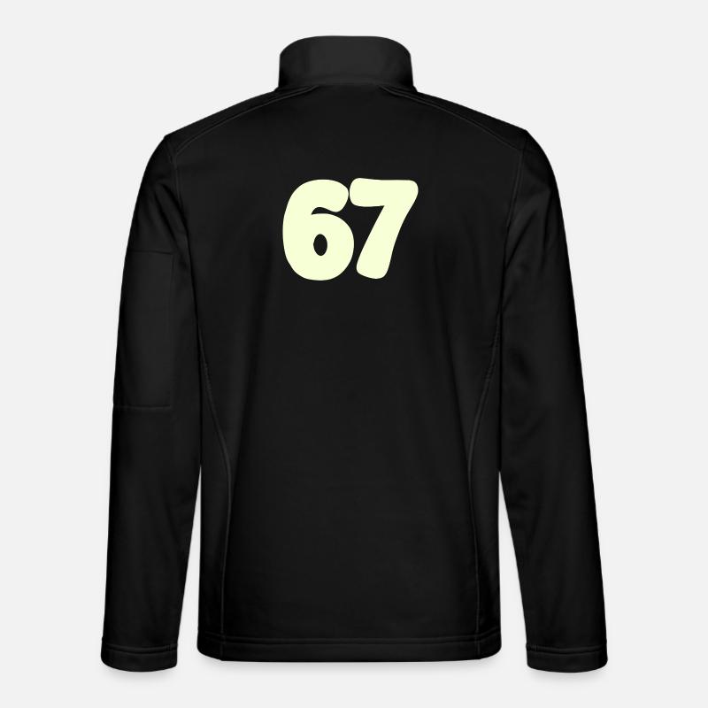 67 - Unisex Softshell Jacket - black