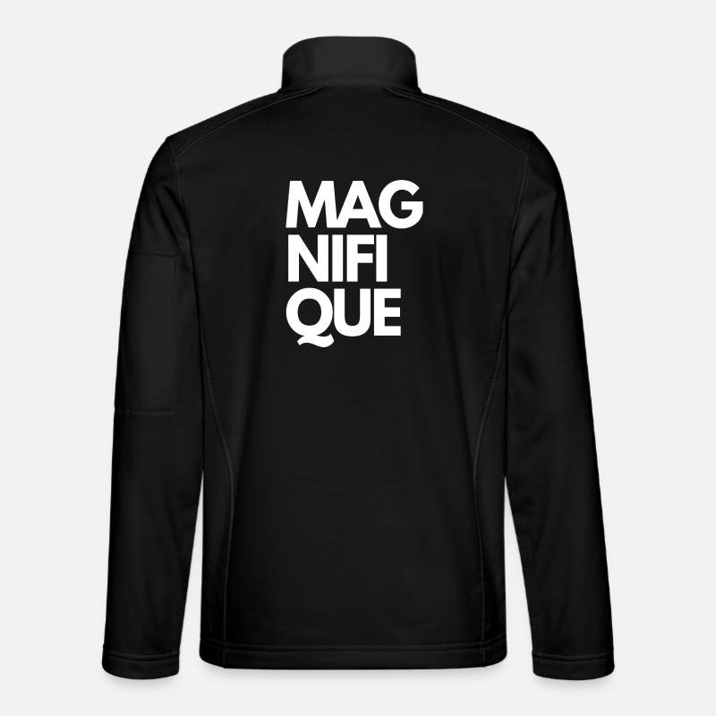 Magnifique - Unisex Softshell Jacket - black