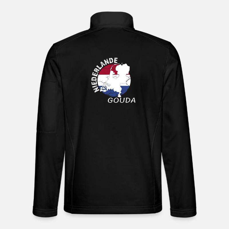 Gouda - Unisex Softshell Jacket - black